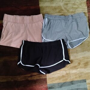 No Boundaries Black Athletic Shorts